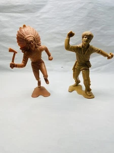Marx 6” inch Cowboys Country Western figurines from 1963-64 - Picture 1 of 9