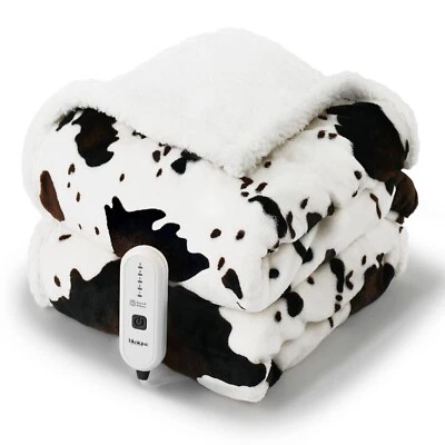 Heated Throw Blanket Electric Blanket-Heating Blanket Throw with 5 Heat Level... - Image 1 of 4