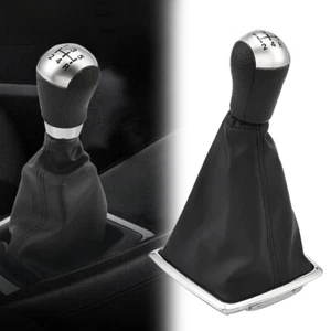 Gear Shift Knob Kit,5 Speed Gear knob & Gaiter kit for Ford Focus 05-12(Black) - Picture 1 of 11