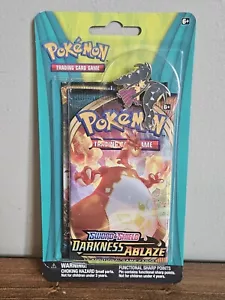 Pokemon Darkness Ablaze Booster Pack with Pin Brand New Sealed - Picture 1 of 4