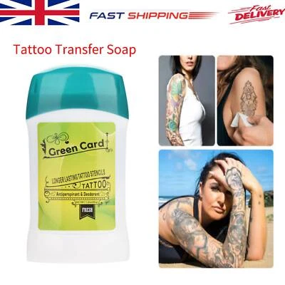 60g Professional Tattoo Transfer Solution Gel Soap Stencil Primer Stuff Cream UK