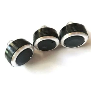 Panel Turning Switch Knob Buttons For Mazda 3 Axela 3Pcs Heater A/C Control Knob - Picture 1 of 11