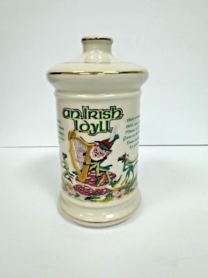 Vintage 1982 Old Commonwealth An Irish Idyll Porcelain Decanter Limited Edition - Image 1 of 4