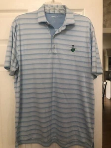Johnnie-O Men's Striped Golf Shirt Size L - Picture 1 of 7