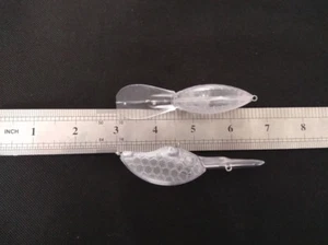 10pcs Unpainted Blank Lure Body Crankbait 90mm 10.5g Fishing Lure ST33 - Picture 1 of 4
