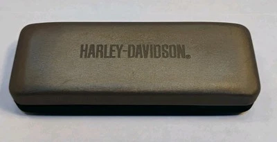 Estuche rígido para gafas Harley Davidson gris y negro Foto 1 de 4