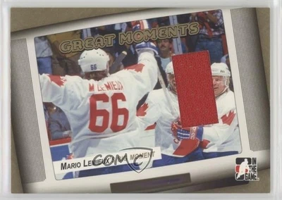 Serie International Ice Signature Gold 2006 usada en el juego/10 Mario Lemieux Foto 1 de 3