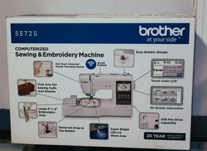 Brother SE725 Sewing & Embroidery Machine w/ Wireless New in Factory Sealed Box - Picture 1 of 1