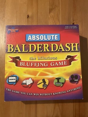 Absolute balderdash bluffing game Drumond Park Part Sealed - Image 1 of 4