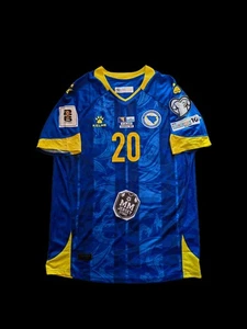 Haris Hajradinovic #20 Bosnia Jersey Football Shirt Kelme M Bosna BiH MW Dres - Picture 1 of 3