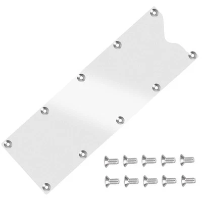 Vacuum Manifold Kit Valley Cover Silver For Gen 3 Engine Blocks LSX LS1 LM7 - Image 1 of 4