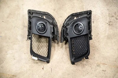 2008-2015 Mitsubishi Lancer Evo X Evolution OEM Front Bumper Fog Lights Lamps - Image 1 of 4