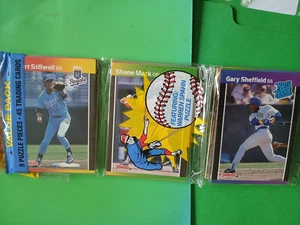 1989 Donruss Rak Pak W/GARY SHEFFIELD RC on Front - Picture 1 of 1