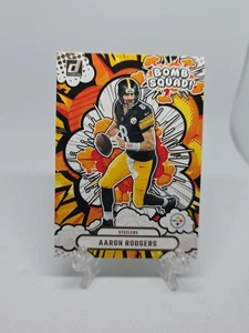 2025 Donruss - Bomb Squad #BS-ARS Aaron Rodgers 🔥 Steelers - Foto 1 di 2