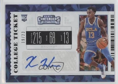 2019 Contenders Draft Picks College Cracked Ice Ticket /23 Kris Wilkes #97 Auto - Image 1 of 2