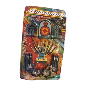 VTG DIX ARMAMENT SPECIAL FORCE COUNTRY WAR DARTS, TARGETS, NOVELTY TOY PLAY SET - Picture 1 of 2