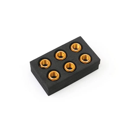 Tuercas de piñón traseras doradas CNC Racing M10 para Suzuki RG125 Gamma RG500 todos los años Foto 1 de 4