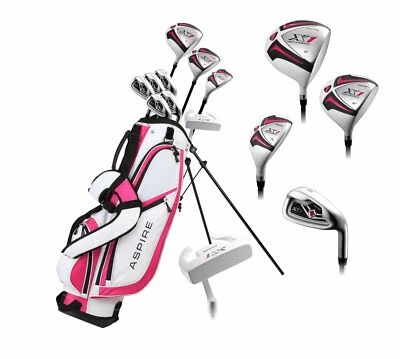 Aspire X1 Ladies Women's Right Handed Golf Club Package Set - 2 Colors & 2 Sizes - Image 1 of 4