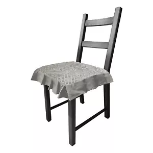 Set cuscini coprisedia con volant in Jacquard sfoderabile made in italy - Foto 1 di 28