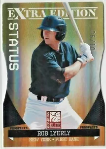2011 Elite Extra Edition Prospects Status Gold #190 Rob Lyerly /10 - Picture 1 of 1