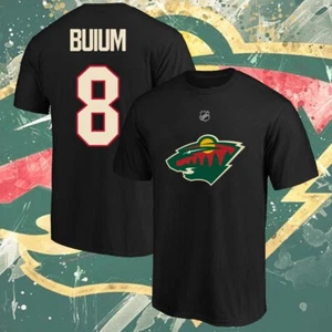 HOT NEW - Welcome Zeev Buium Minnesota Wild Name & Number Players Gift Fan Made - Picture 1 of 10