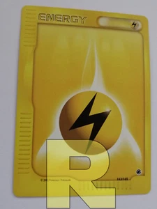 Energia Base Elettro / Lightning Energy ® Expedition 163/165 ® Pokemon ® Good - Picture 1 of 4