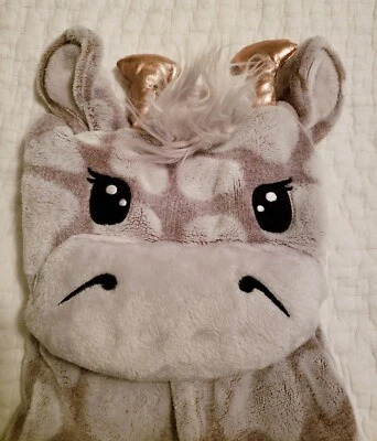 Disfraz de Pijama Jirafa de Secret Treasures Pequeño 4/6 Mujer Con Capucha Una Pieza Gris Foto 1 de 4