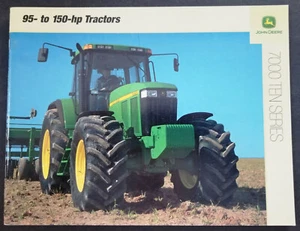 Folleto de ventas de tractores John Deere serie 7000 serie ten - Imagen 1 de 8
