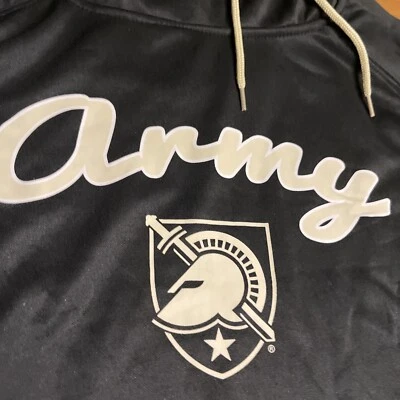 NCAA Ejército Caballeros Negros Mujeres Cuello Embudo Pullover Sudadera Suéter XX-Grande Foto 1 de 4