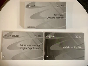 2020 CHEVY CHEVROLET SILVERADO TRUCK DIESELFACTORY OWNERS MANUAL + NAVIGATION - Picture 1 of 8