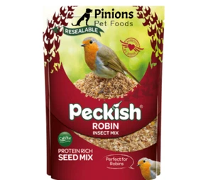 PECKISH EXTRA GOODNESS ROBIN INSECT MIXTURE WILD BIRD FOOD 1KG *FREE DELIVERY*