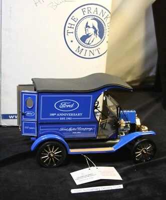 Franklin Mint 1:16 Scale Ford Model T Delivery Truck 100th Anniversary - Image 1 of 3
