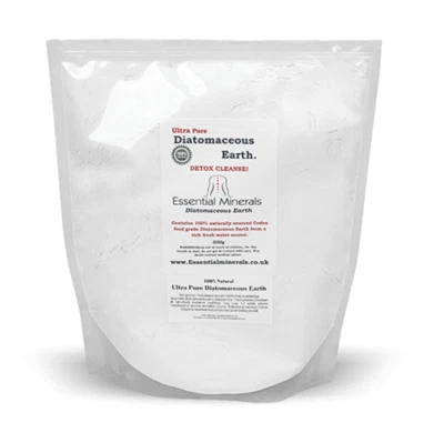 SUPERFEINE CODEX LEBENSMITTELECHTE KIESELGUR - 500G BEUTEL.* RIESIGE 10 LITER