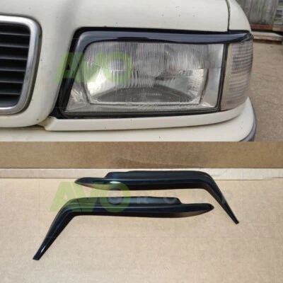 Headlight Eyelids for AUDI 80 B4 1991-1996 ABS Gloss v2 — 第 1/4 张图片