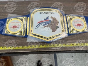 Buffalo Bills NFL Championship Belt Adult Size 2mm Brass - Picture 1 of 5