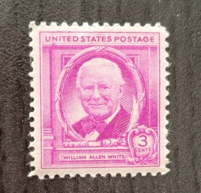 1948' US 3c William Allen White Stamp Scott 960 Commemorative Series MNH - Image 1 of 2