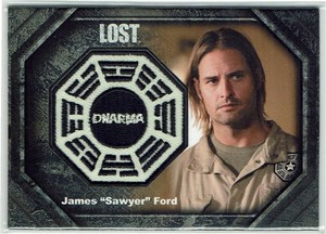 Lost Archives 2010 Dharma Patch Card DP2 Josh Holloway as James Ford #***/250