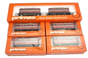 Märklin primex Modelleisenbahn KSVP Schienenbus Set 3018 + 4x 4022 BR VT 70.9 DB - Bild 1 von 11