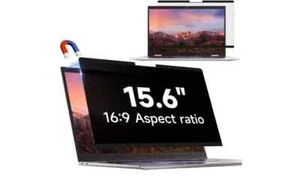 IPROKKO Écran de confidentialité magnétique pour ordinateur portable 15,6 pouces pour HP/Dell/Acer/Lenovo/ThinkPa - Photo 1/6