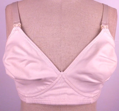 Playtex 4117 Beige Wireless Nursing Bra Size 36 C.                          (21) - Image 1 of 4