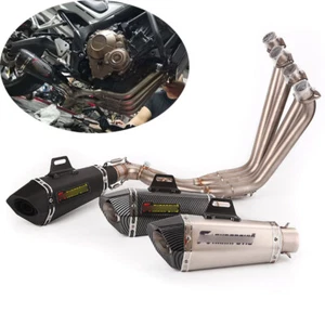 For Honda CBR650R CB650R CBR650F CB650F 2014-2023 Exhaust System 51mm Muffler - Picture 1 of 10