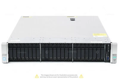 HP DL380 G9 24SFF 2x Xeon E5-2699 V4 384GB 2x 80GB SSD 6G 22x 600GB 10K 6G Rails - Image 1 of 4