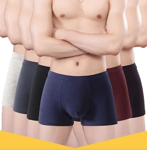 New 2XL 3XL 4XL Big Men Plus Size Boxer Trunk Underwear Cotton Stretch Local - Picture 1 of 20