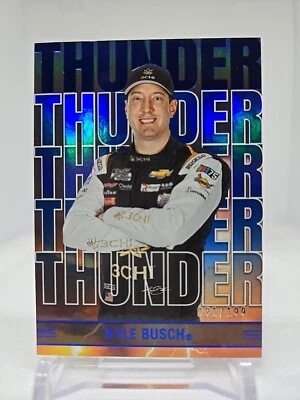 2023 Chronicles Kyle Busch Thunder 31/199 Blue Foil #5 L👀k! - Image 1 of 2