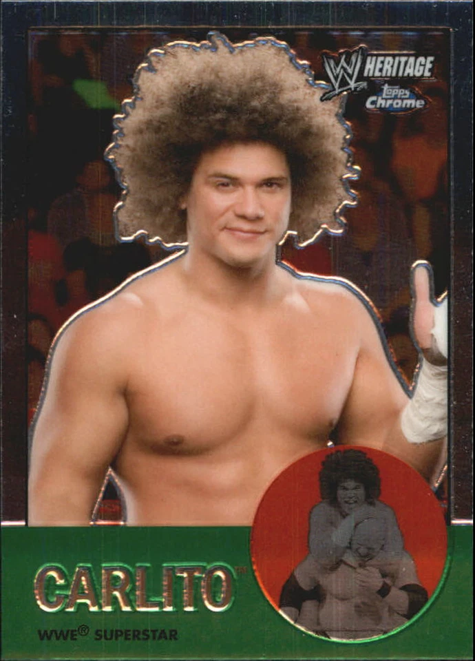 2007 Topps Heritage II Chrome WWE Wrestling Card Pick (Base) - Image 1 of 1