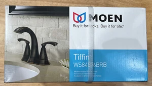 Moen Tiffin Mediterranean Bronze 2 Handle Bathroom Faucet #84876BRB   - Picture 1 of 3