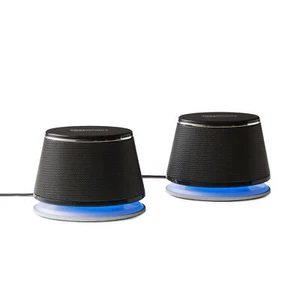 Amazon Basics Stereo 2.0 Lautsprecher für PC oder Laptop, 3,5 mm AUX-Eingang, USB-betrieben - Bild 1 von 8