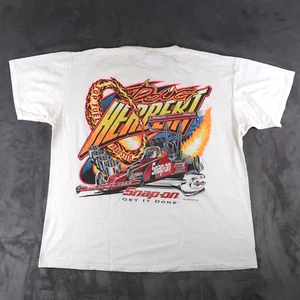 Vintage 2006 SNAP ON Racing Doug Herbert Top Fuel Cotton T-Shirt Men 2XL XXL - Picture 1 of 19