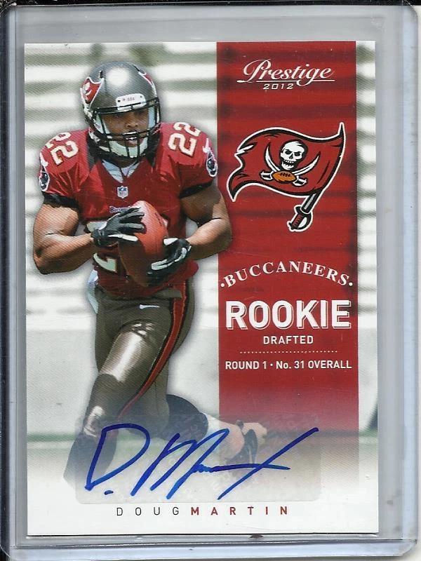 Doug Martin 2012 Prestige Autograph Rookie #163/499 - Image 1 of 1