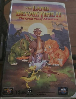 Land Before Time II: The Great Valley Adventure VHS 1994 Original - Image 1 of 4